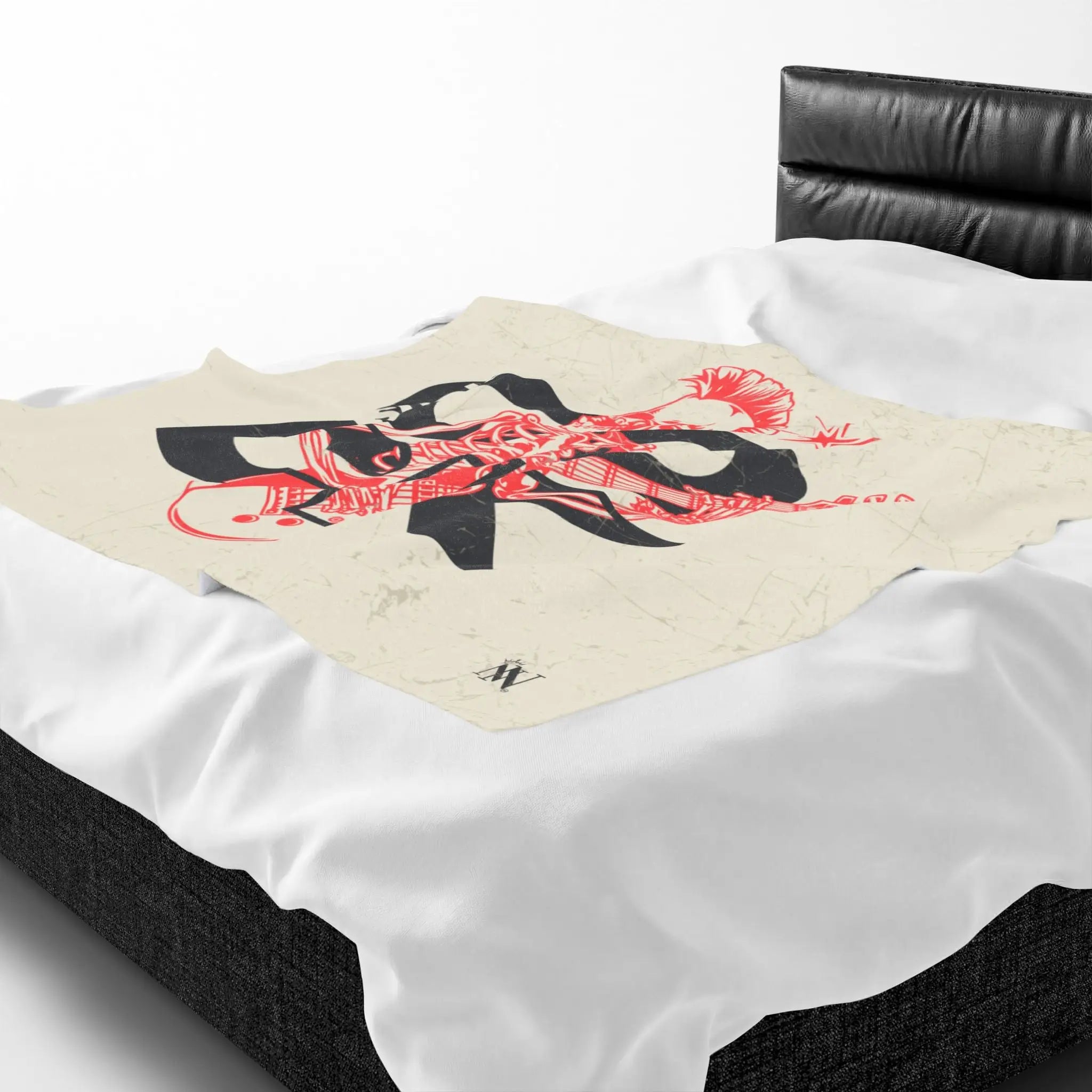 Suck Cock Skull Rocker Blanket