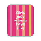 Girls Just Wanna Have Fun! | Mix Match Fun-Flirty Lovers’ Water-Resistant Blankets