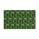 What Happened? Patterned Lime Green | Nectar Napkins Classic Fun-Flirty Lovers’ Towels