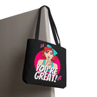 Shh! You’re Great! Anime | Nectar Napkins Fun-Flirty Lovers’ Totes