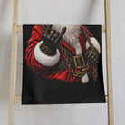 Santa in Chains Christmas | Nectar Napkins Classic Fun-Flirty Lovers’ Towels