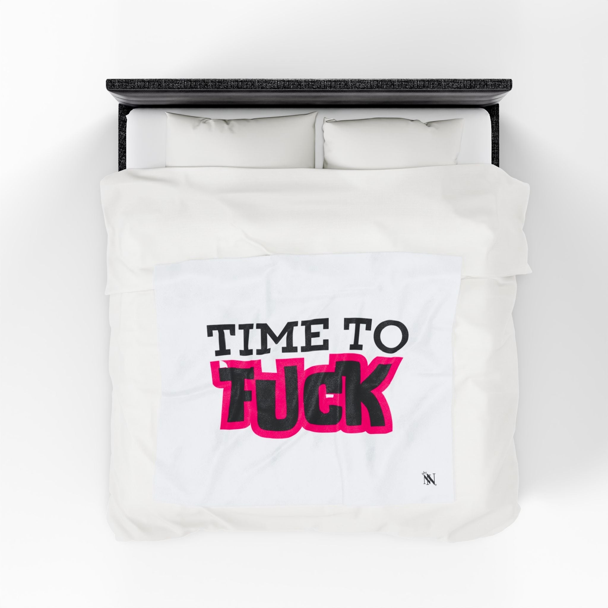 Time to Fuck | Mix & Match Velveteen Fun-Flirty Lovers’ Blankets