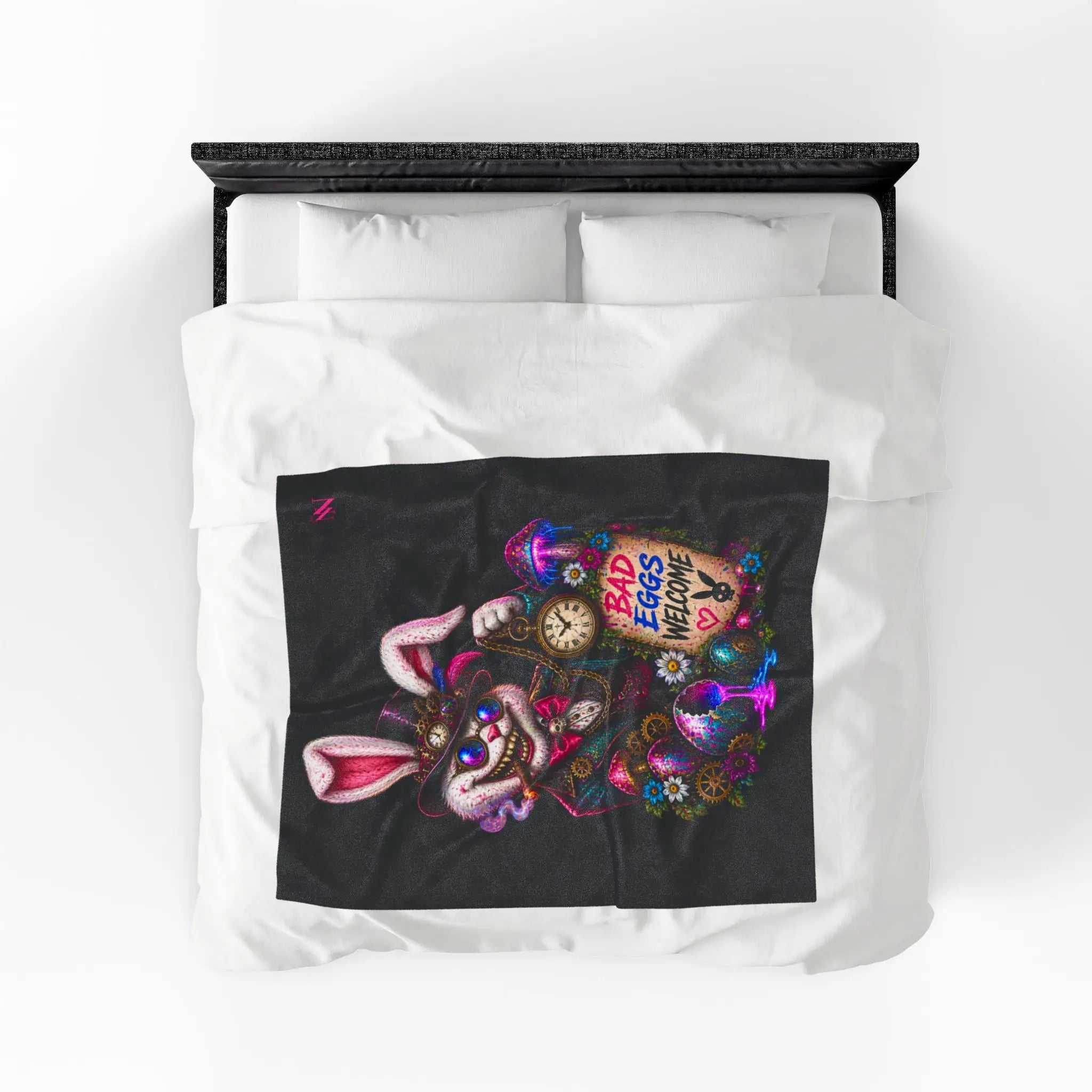 Bad Eggs Welcome Wicked Bunny Lovers’ Blanket