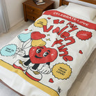 Be My Valentine | Mix & Match Soft Fun-Flirty Lovers’ Blankets