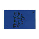 Thanks for the ’D’ Blue | Mix & Match Classic Fun-Flirty Lovers’ Towels