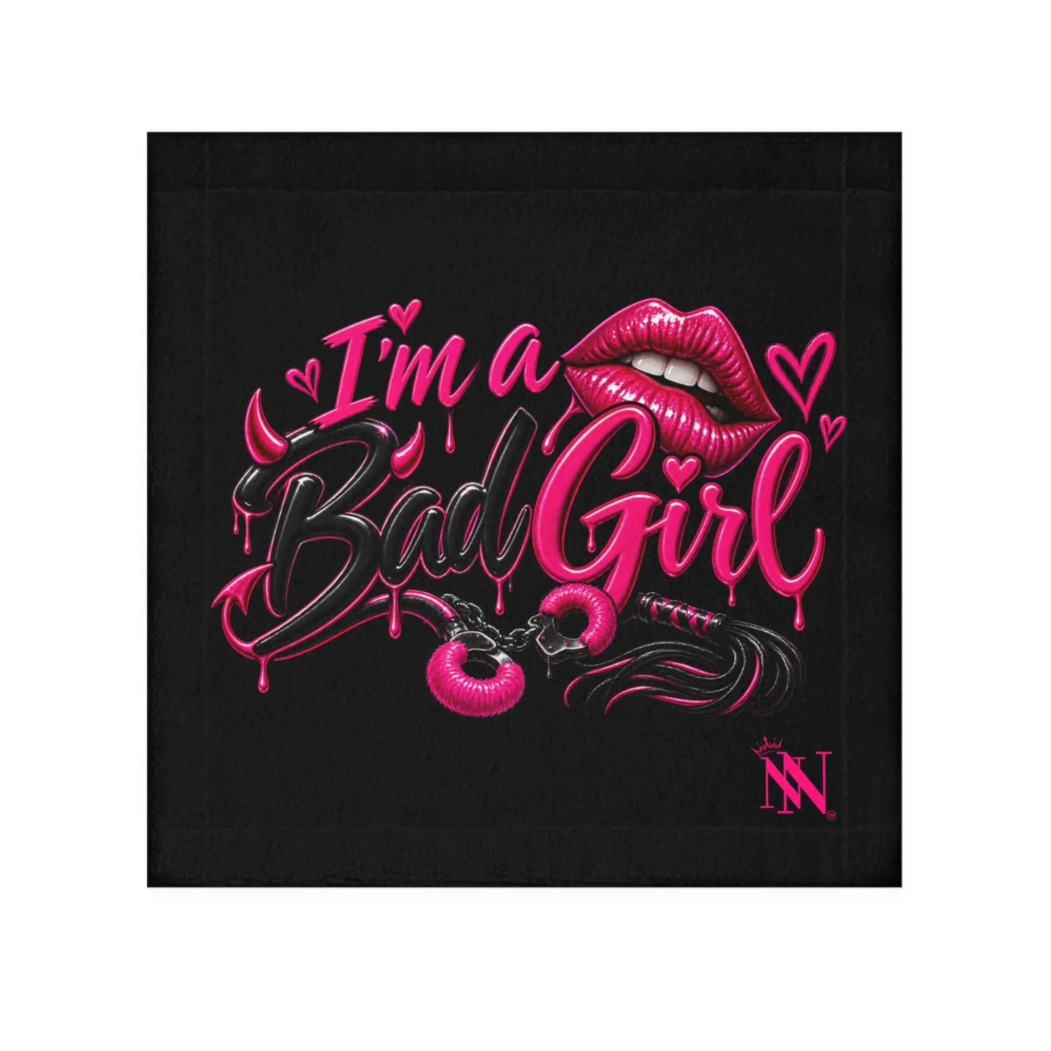 I’m a Bad Girl Sexy | Nectar Napkins Lils’ Fun-Flirty Lovers’ Towels