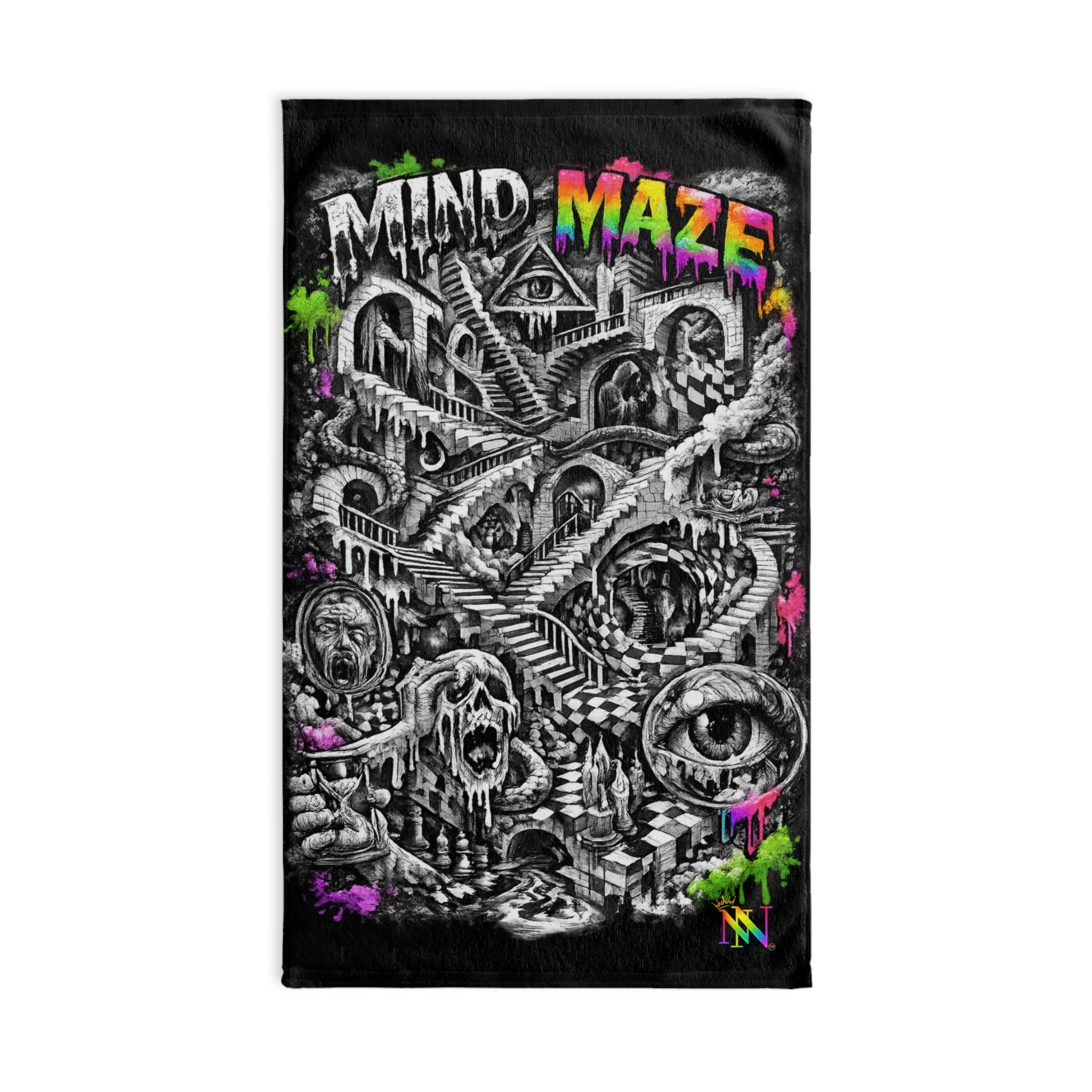 Mind Maze Cum Towel