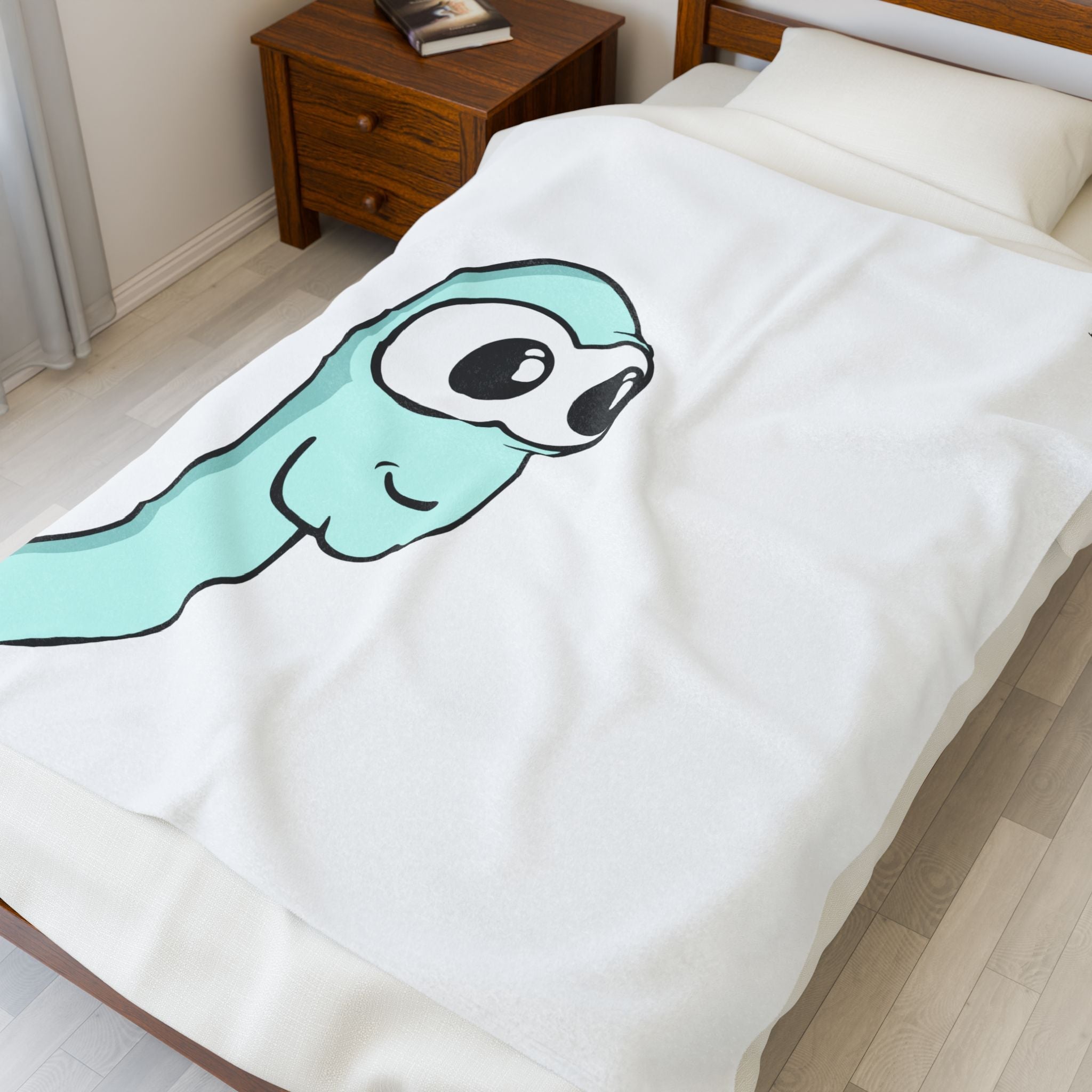 The Worm | Mix & Match Velveteen Fun-Flirty Lovers’ Blankets