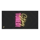 Stay Tuned! Neon Big Ass Sex Towel