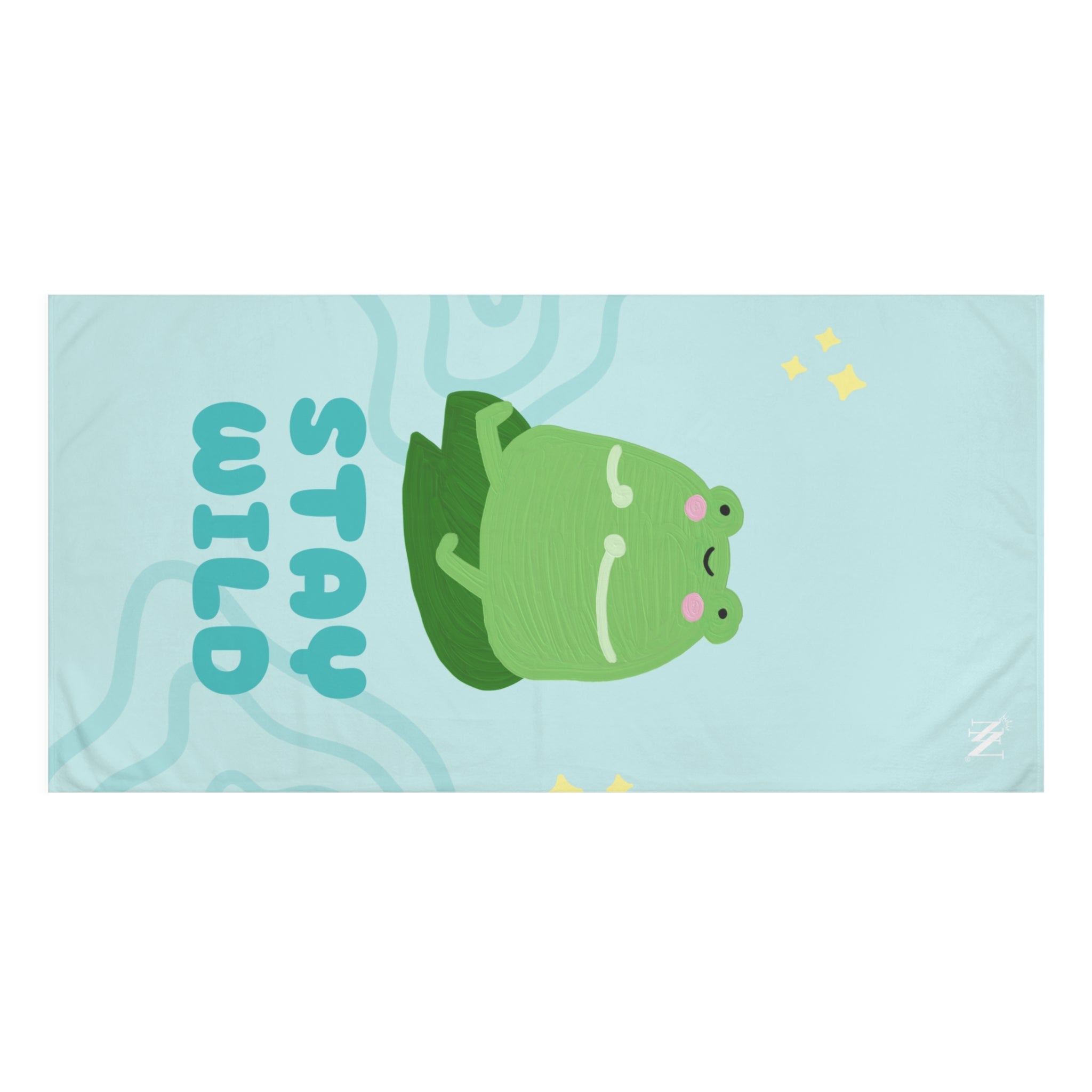 Stay Wild Cute Frog | Mix & Match XL Fun-Flirty Lovers’ Towels