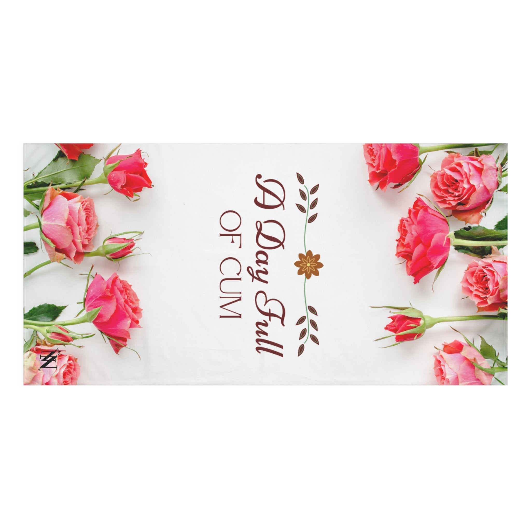 A Day Full of Cum | Mix & Match XL Fun-Flirty Lovers’ Towels