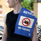 No Fishing Sign | Nectar Napkins Fun-Flirty Lovers’ Towels