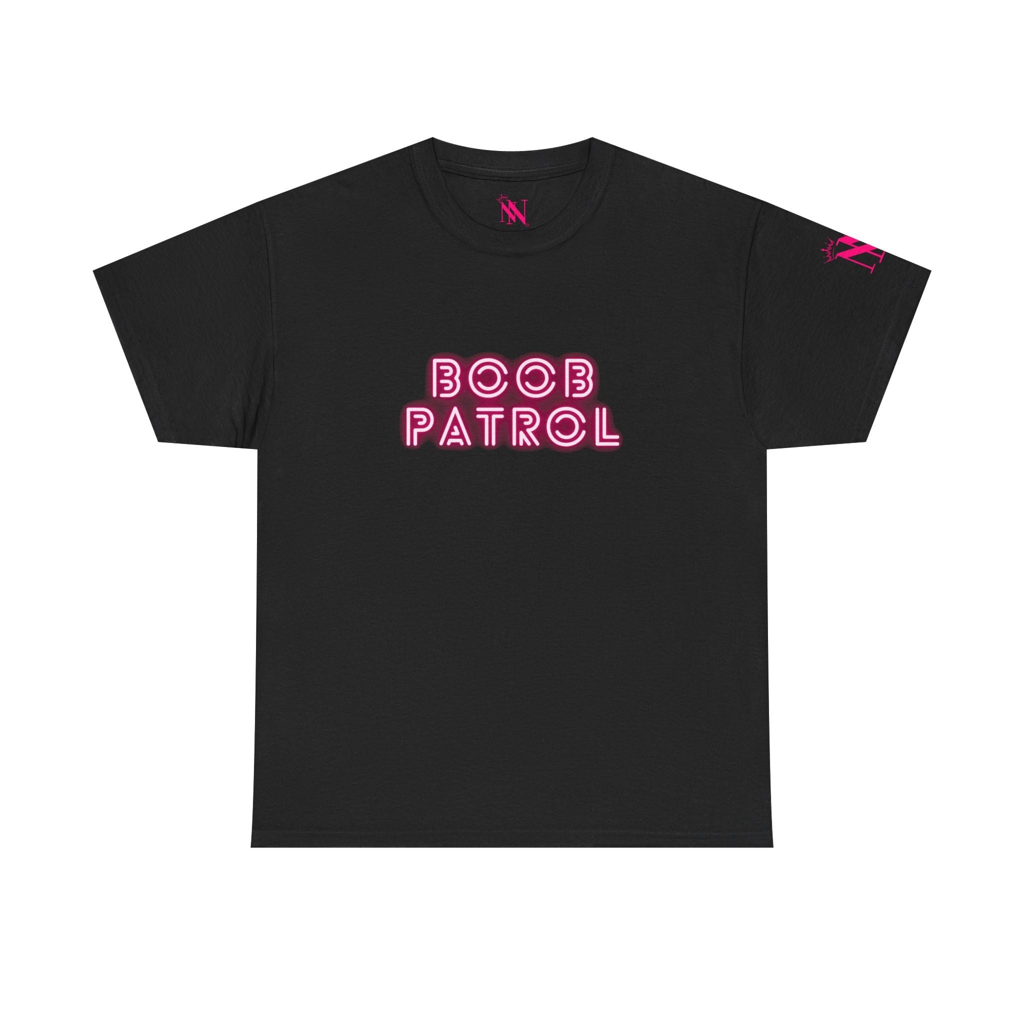 Boob Patrol | Mix & Match Cotton Unisex Fun-Flirty Lovers’ T-Shirts