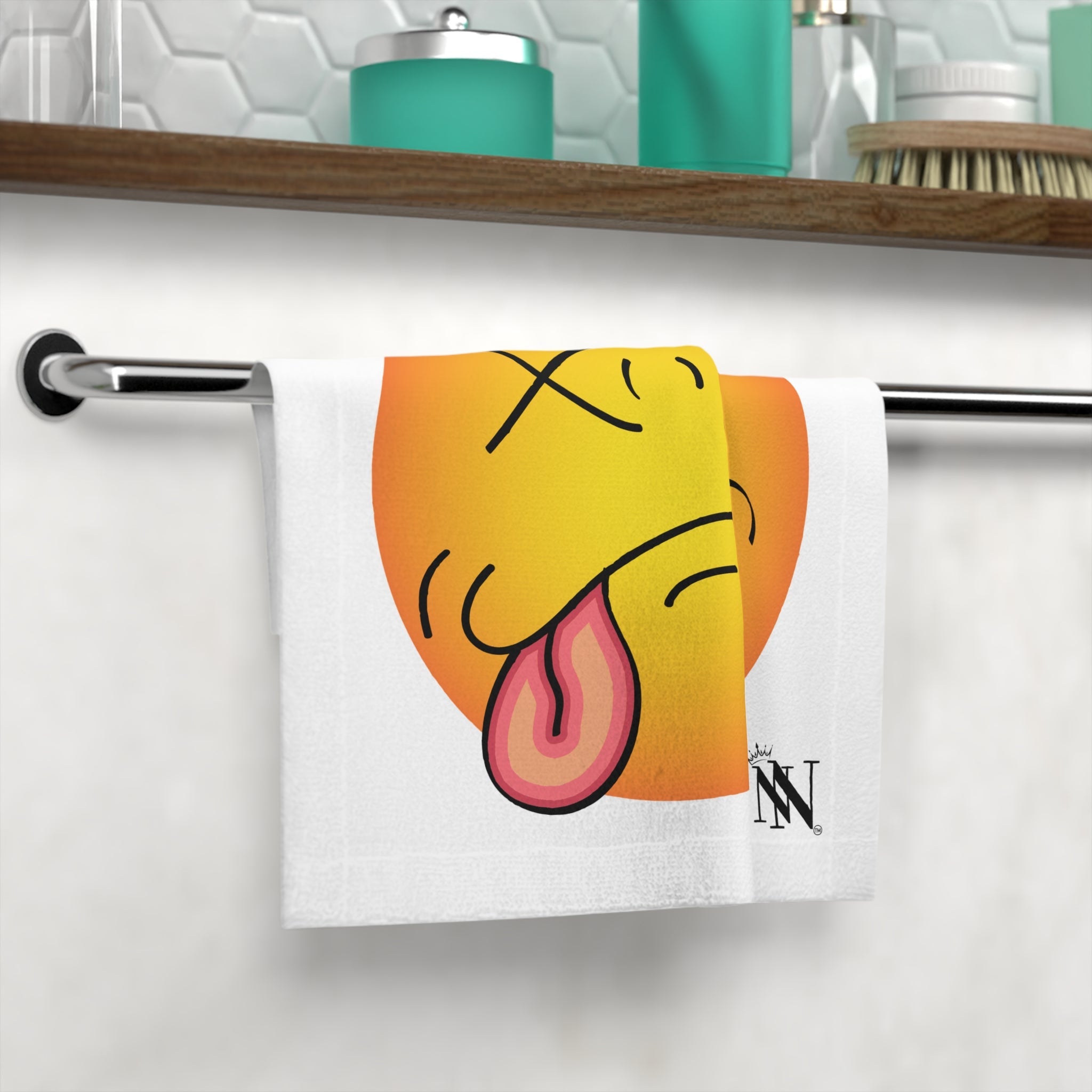 Knocked Out Emoji | Mix & Match Lils’ Fun-Flirty Lovers’ Towels