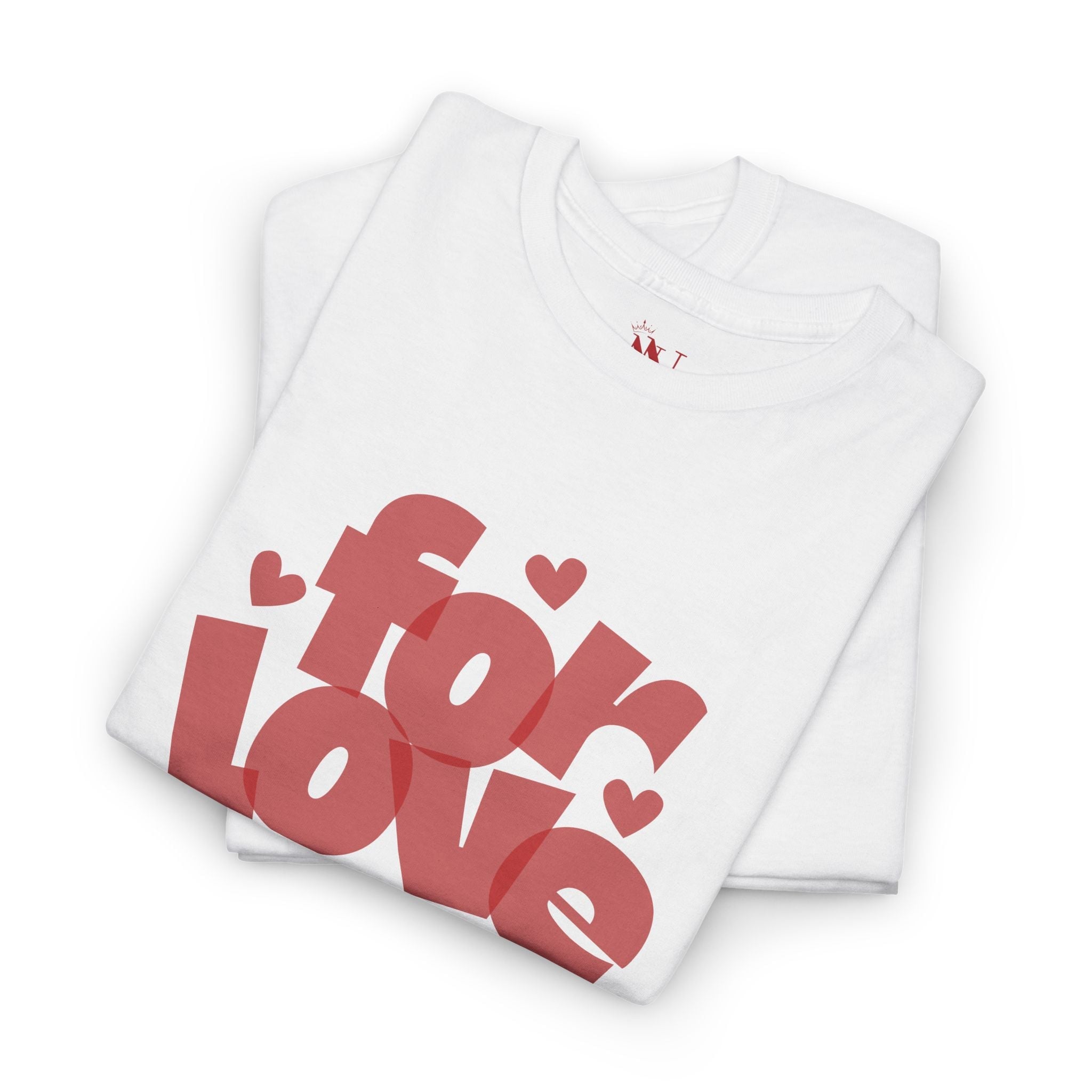 For Love | Mix & Match Cotton Unisex Fun-Flirty Lovers’ T-Shirts