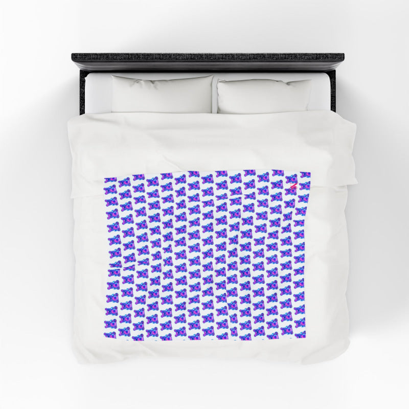 Yummy Bear Pattern | Mix & Match Soft Fun-Flirty Lovers’ Blankets