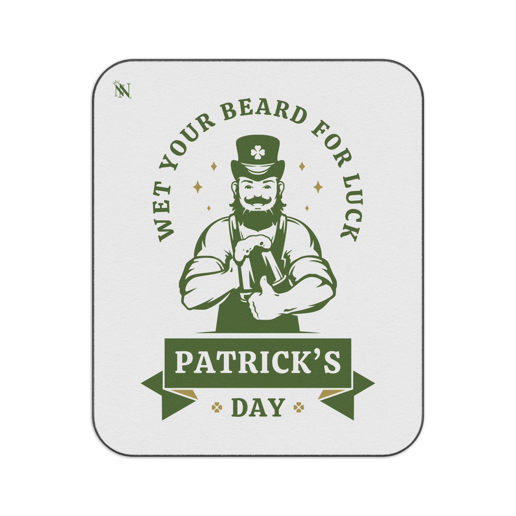 Wet Your Beard for Luck Patrick’s Day Couple Friendly Sex Blanket