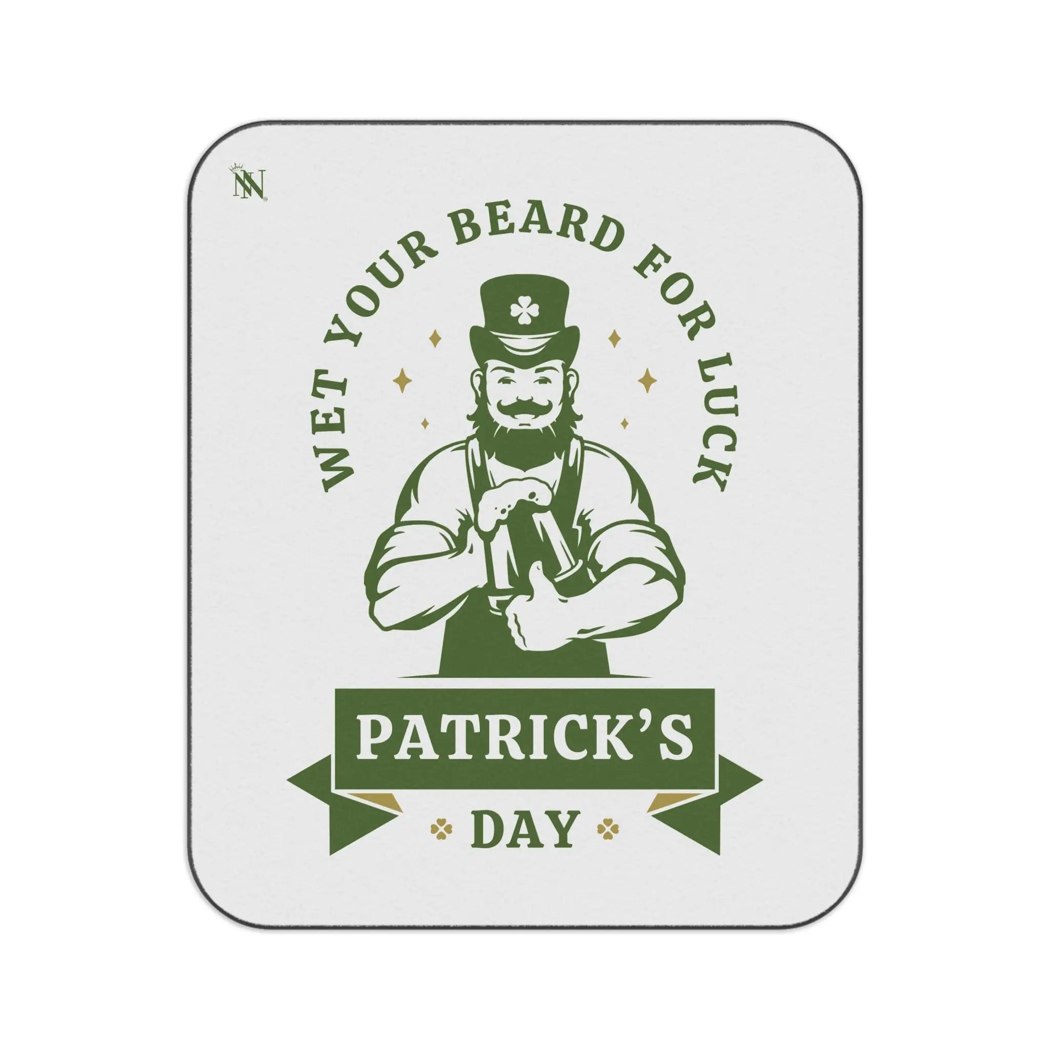 Wet Your Beard for Luck Patrick’s Day Couple Friendly Sex Blanket