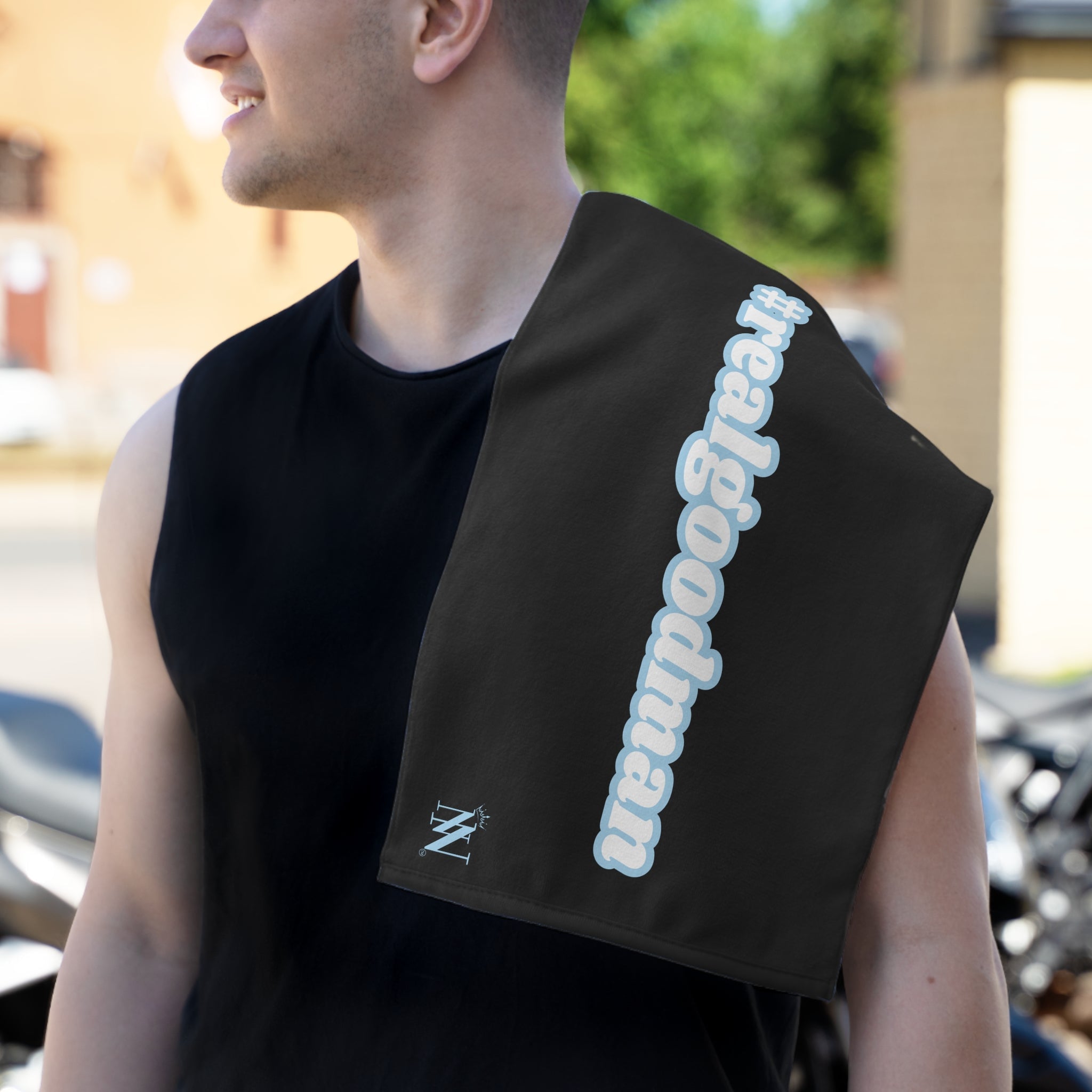 #realgoodman Black | Mix & Match Soft Fun-Flirty Lovers’ Towels