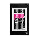 Work Hard. Stay Humble | Mix & Match Classic Fun-Flirty Lovers’ Towels