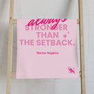 The Cumback Now is Always Stronger | Mix & Match Classic Fun-Flirty Lovers’ Towels