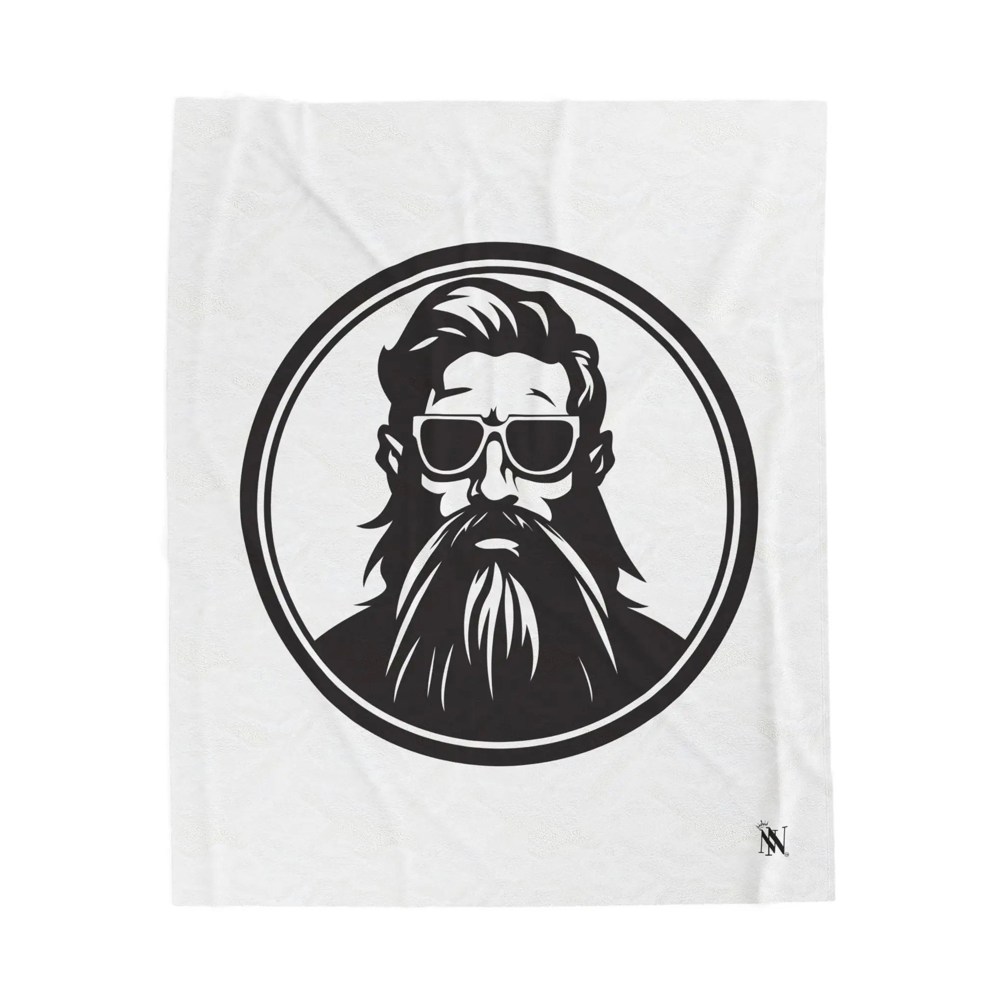 Just Cool Bearded Man | Mix & Match Soft Fun-Flirty Lovers’ Blankets