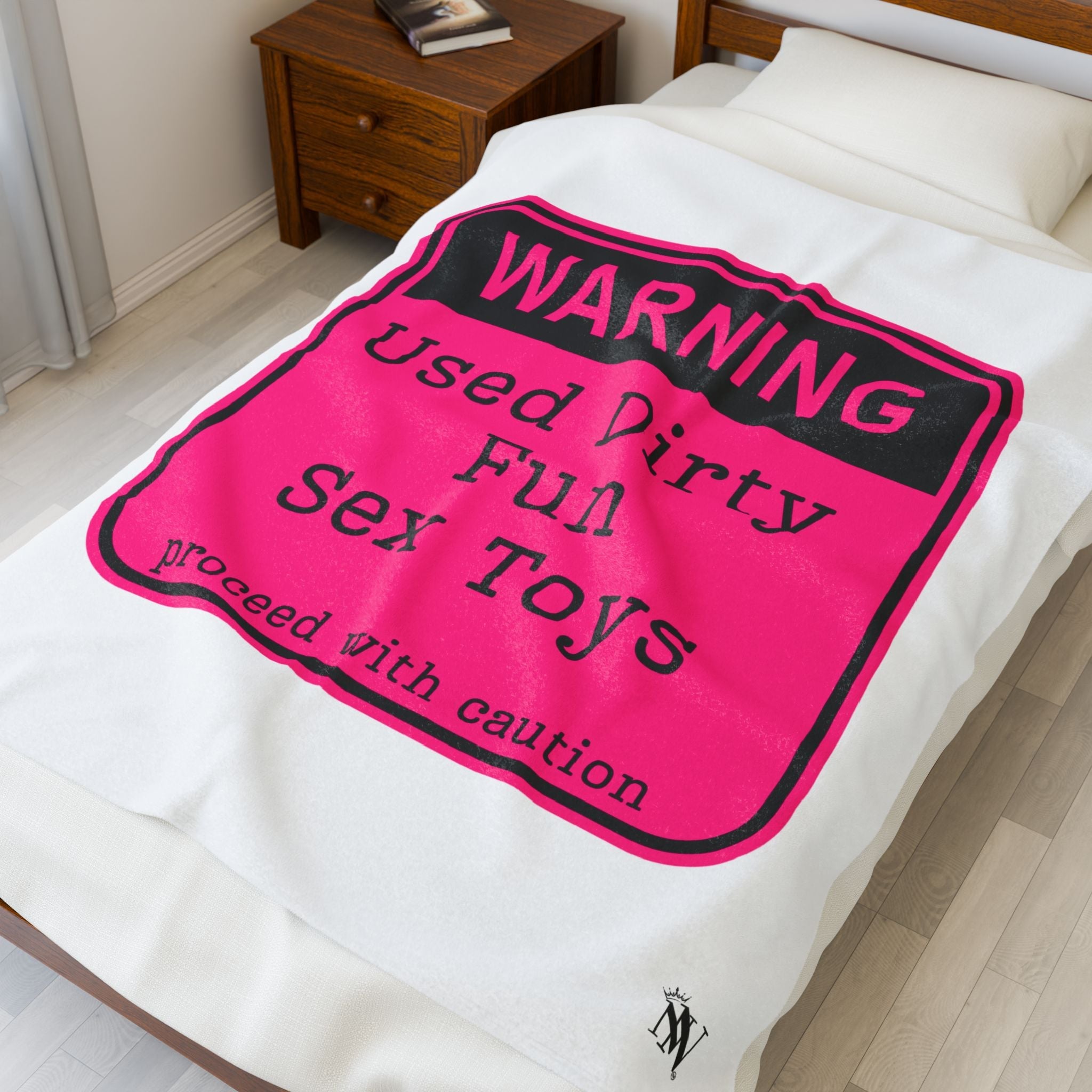 Warning: Used Dirty Sex Toys | Mix & Match Fun-Flirty Lovers’ Blankets