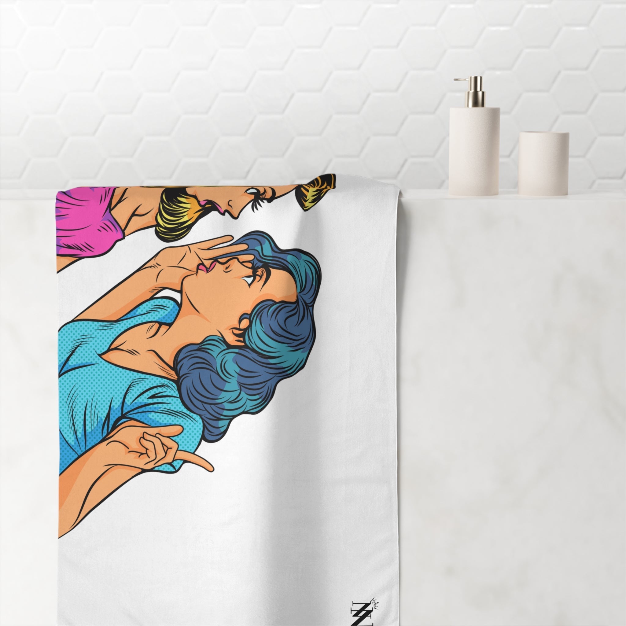 I Know He Didn’t | Mix & Match Naughty XL Fun-Flirty Lovers’ Towels