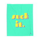 suck it. | Mix & Match Velveteen Fun-Flirty Lovers’ Blankets