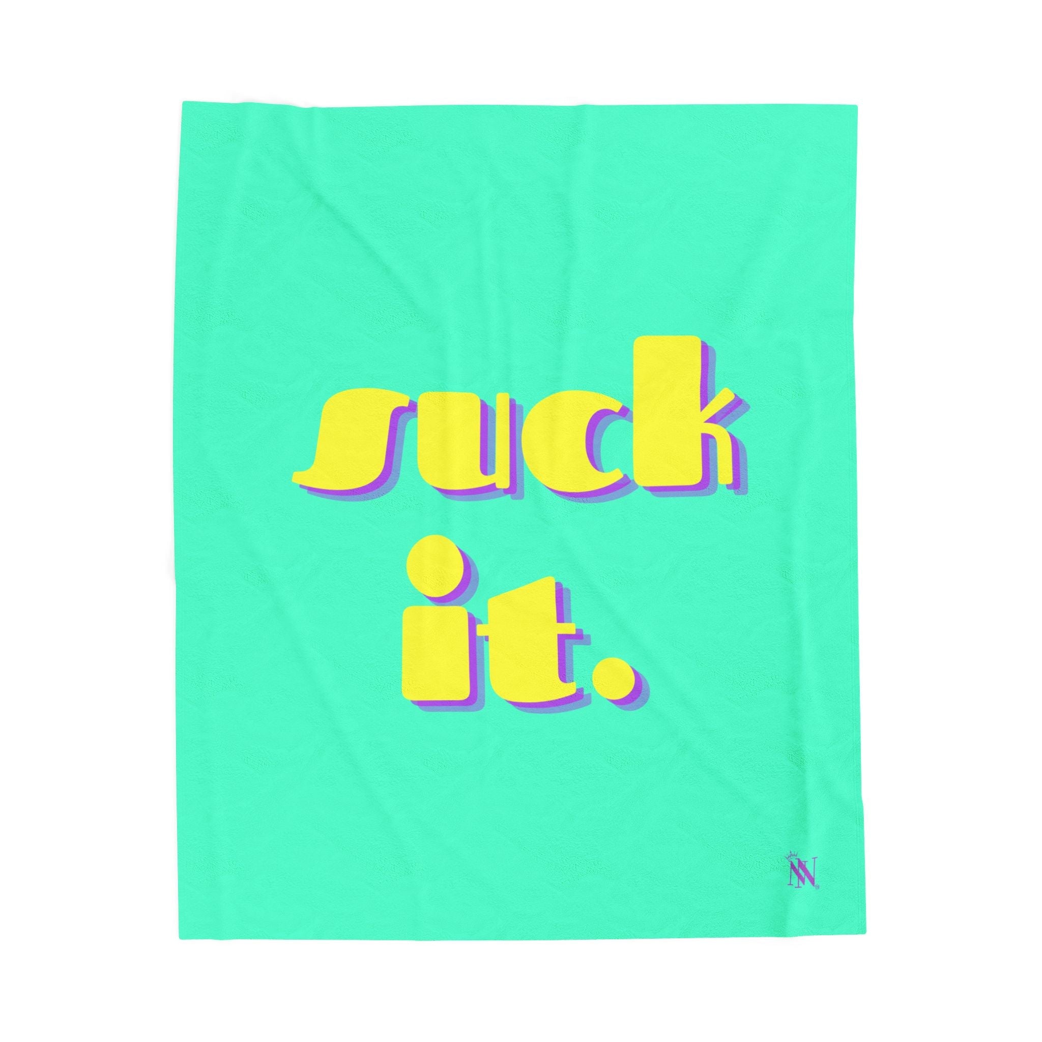 suck it. | Mix & Match Velveteen Fun-Flirty Lovers’ Blankets