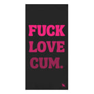 Fuck Love Cum. Nectar Napkins Large Sex Towel