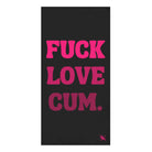 Fuck Love Cum. | Nectar Napkins XL Fun-Flirty Lovers’ Towels