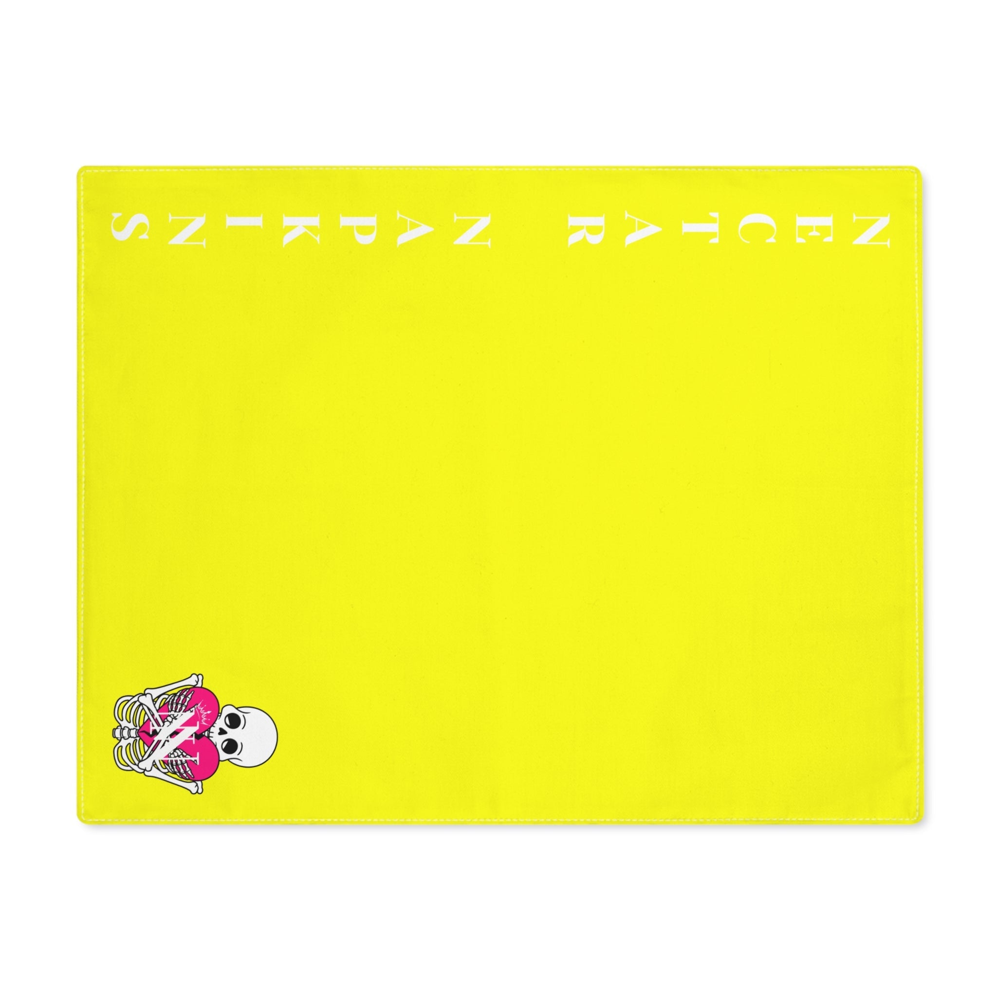 Nectar Napkins Brand Neon Yellow Sex Toy Mat