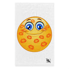 Kisses All Over Emoji Sex Towel