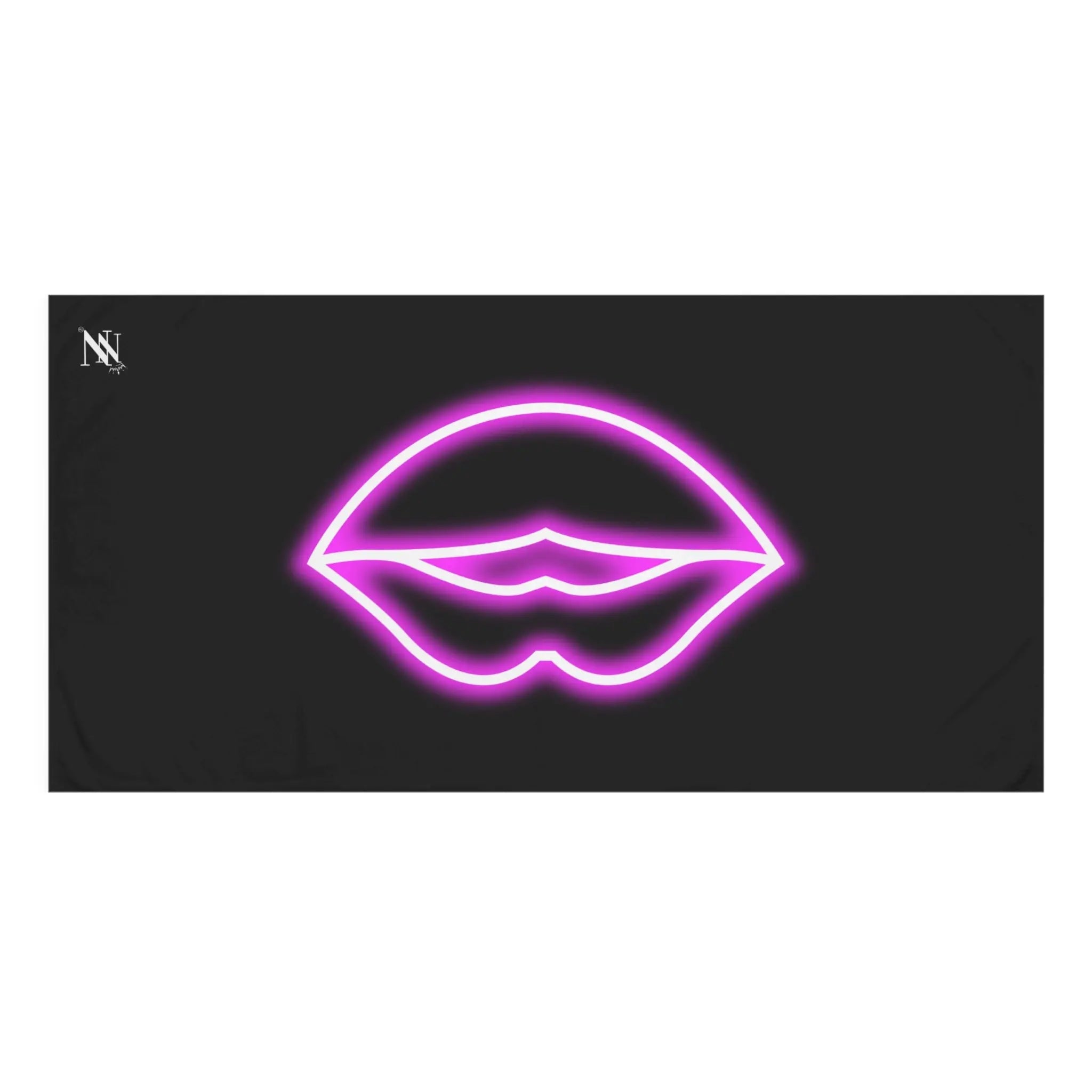 Her Lips Neon Big Ass Sex Towel