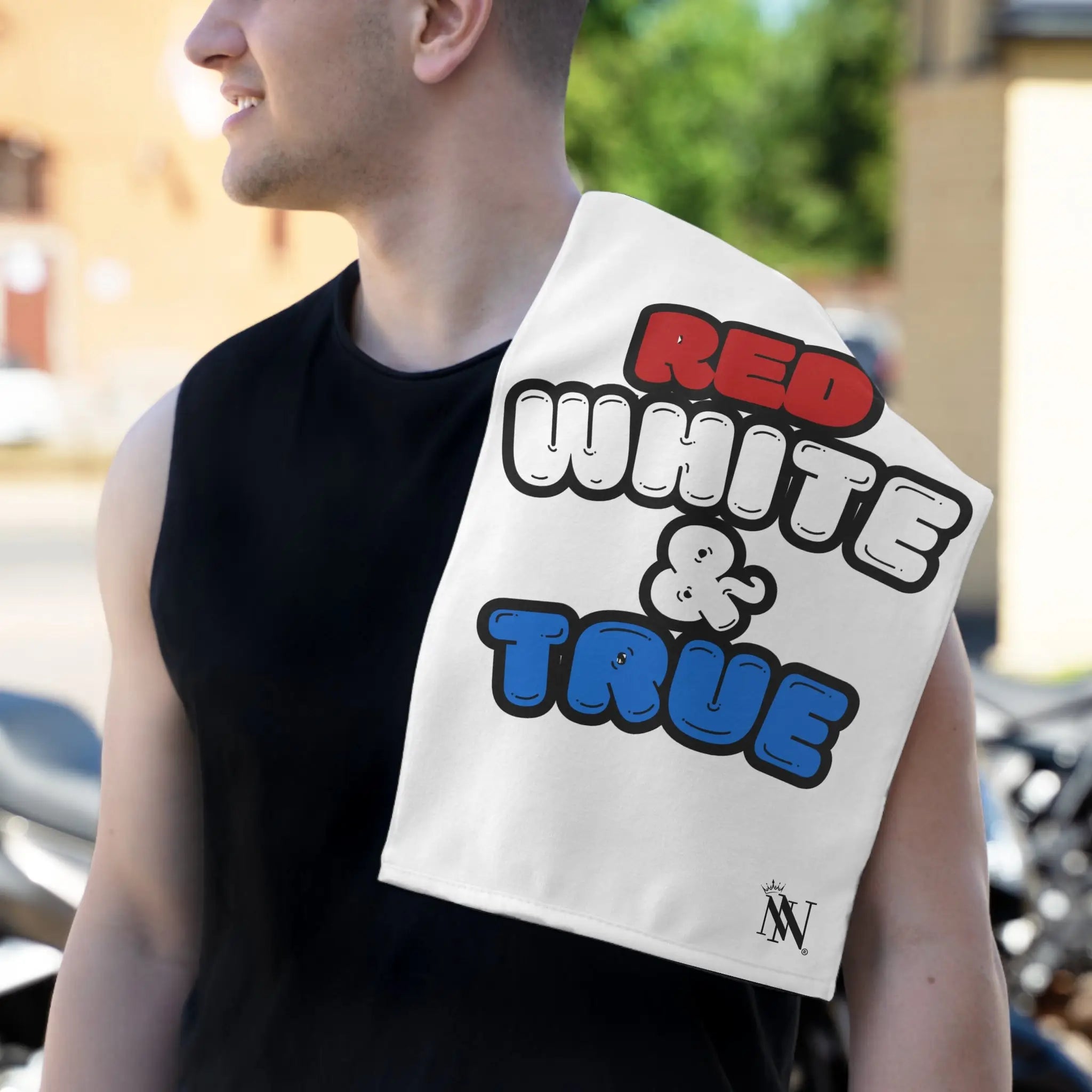 Red White & True | Nectar Napkins Fun-Flirty Lovers’ Towels