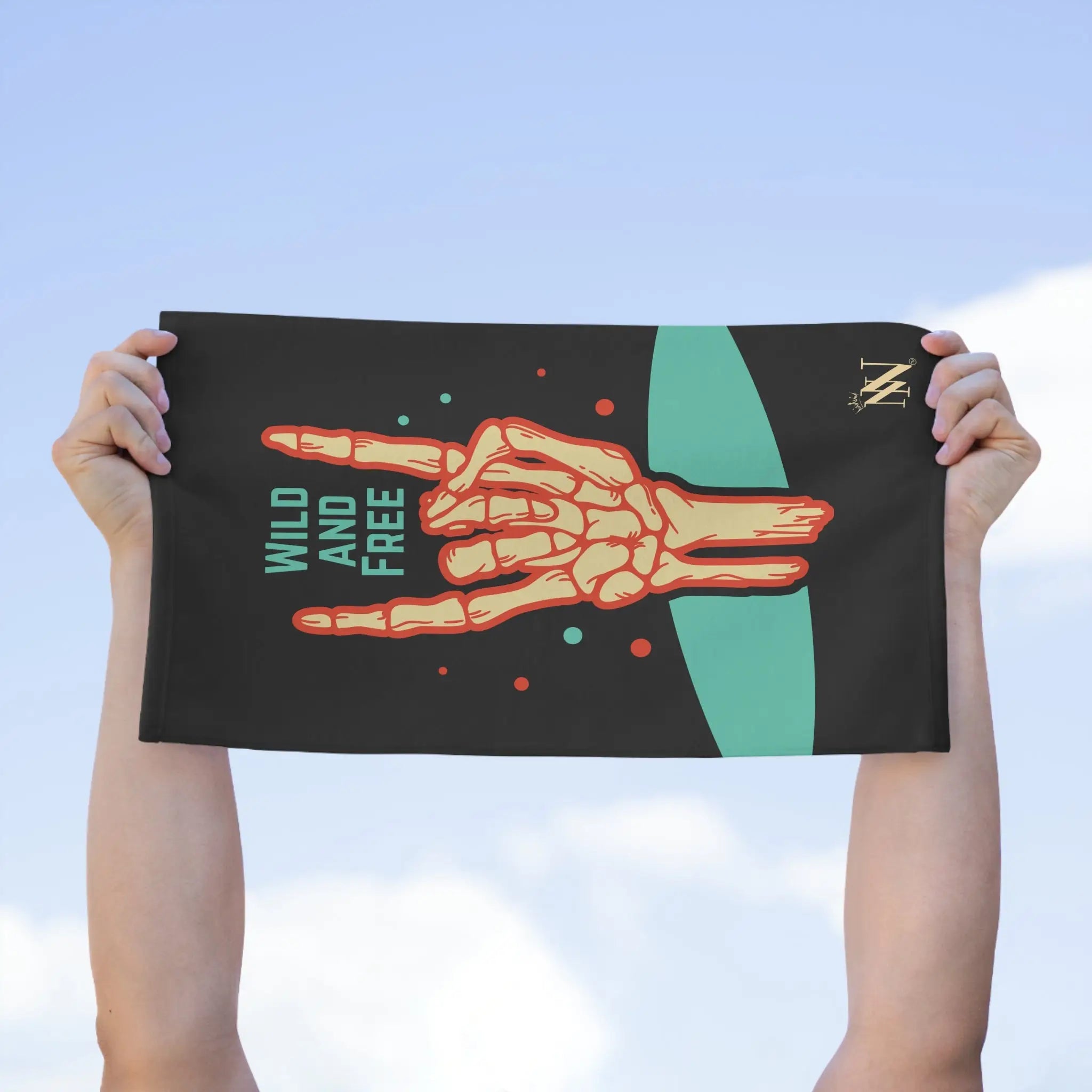 Throwing Horns Wild & Free | Mix & Match Soft Fun-Flirty Lovers’ Towels