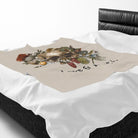 Love & Death Skull Floral | Nectar Napkins Fun-Flirty Lovers’ Blankets