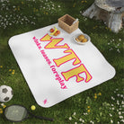 WTF Winks Teases Foreplay | Mix Match Fun-Flirty Lovers’ Water-Resistant Blankets