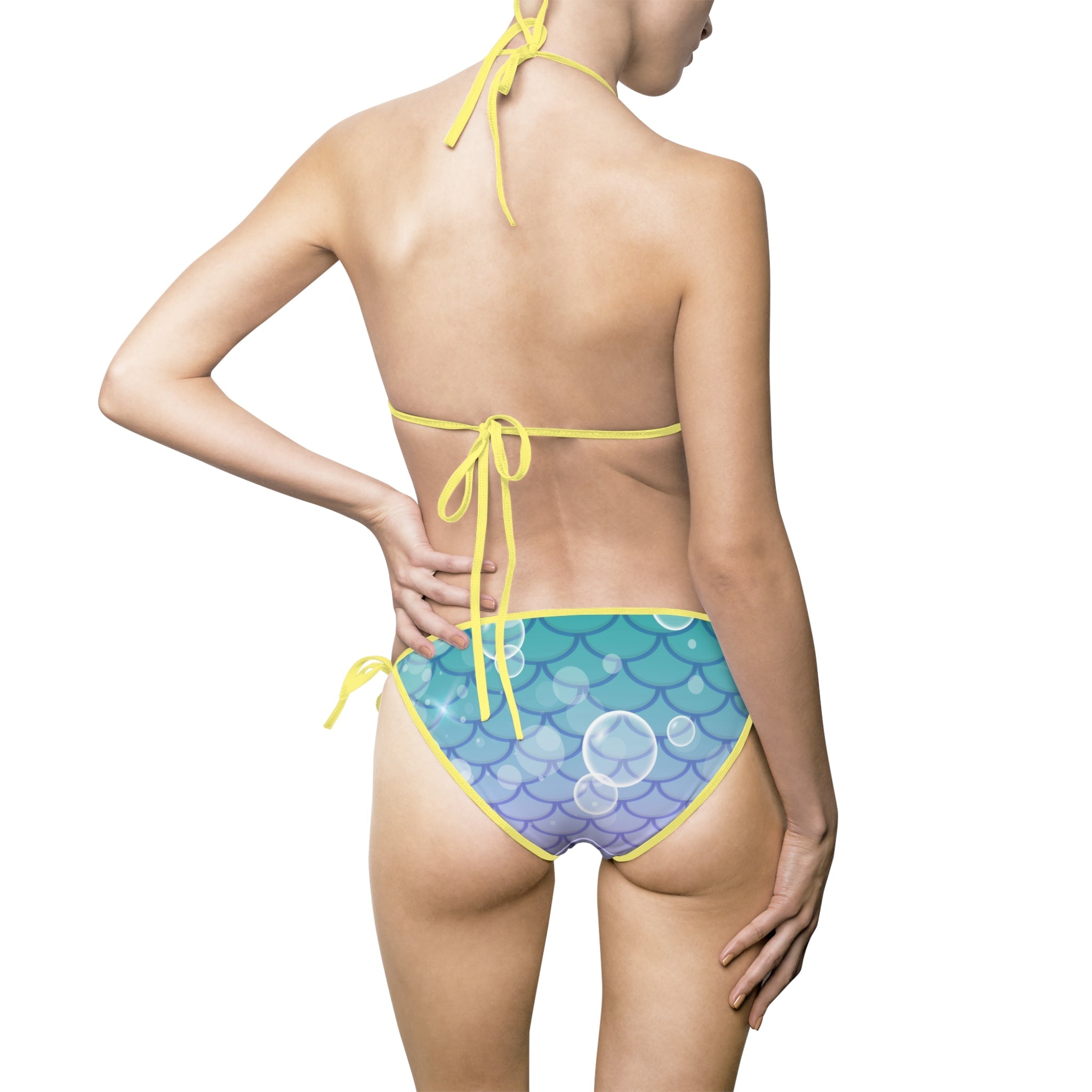 Mermaid Bubble | Mix & Match Fun-Flirty Lovers’ String Bikinis