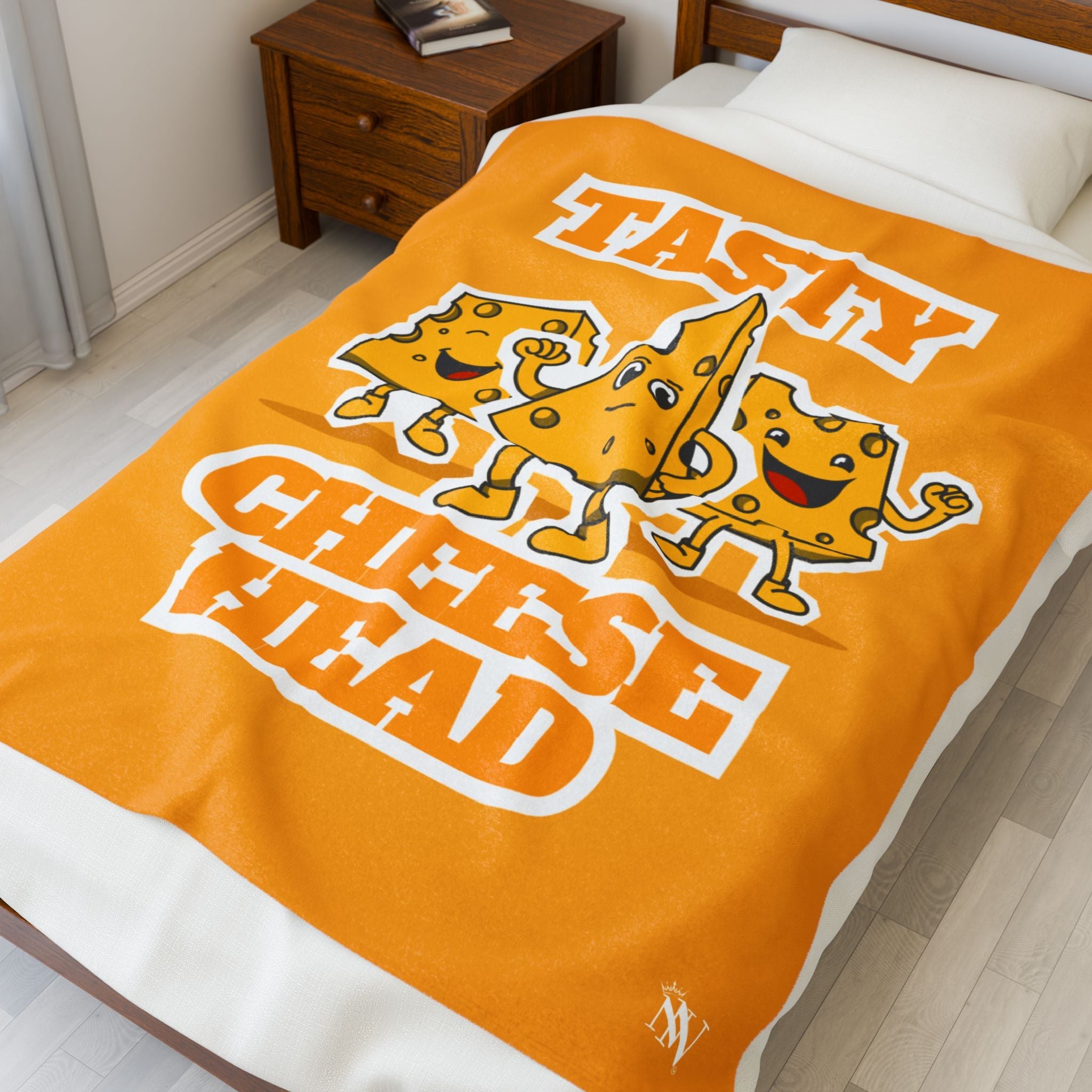 Tasty Cheese Head | Mix & Match Soft Fun-Flirty Lovers’ Blankets