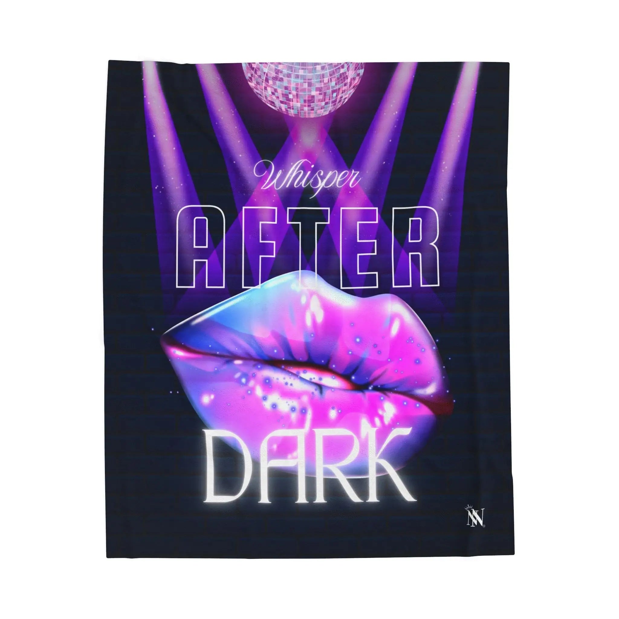 Whisper After Dark Couple Gifts Sexy Lovers’ Silky Soft Blanket