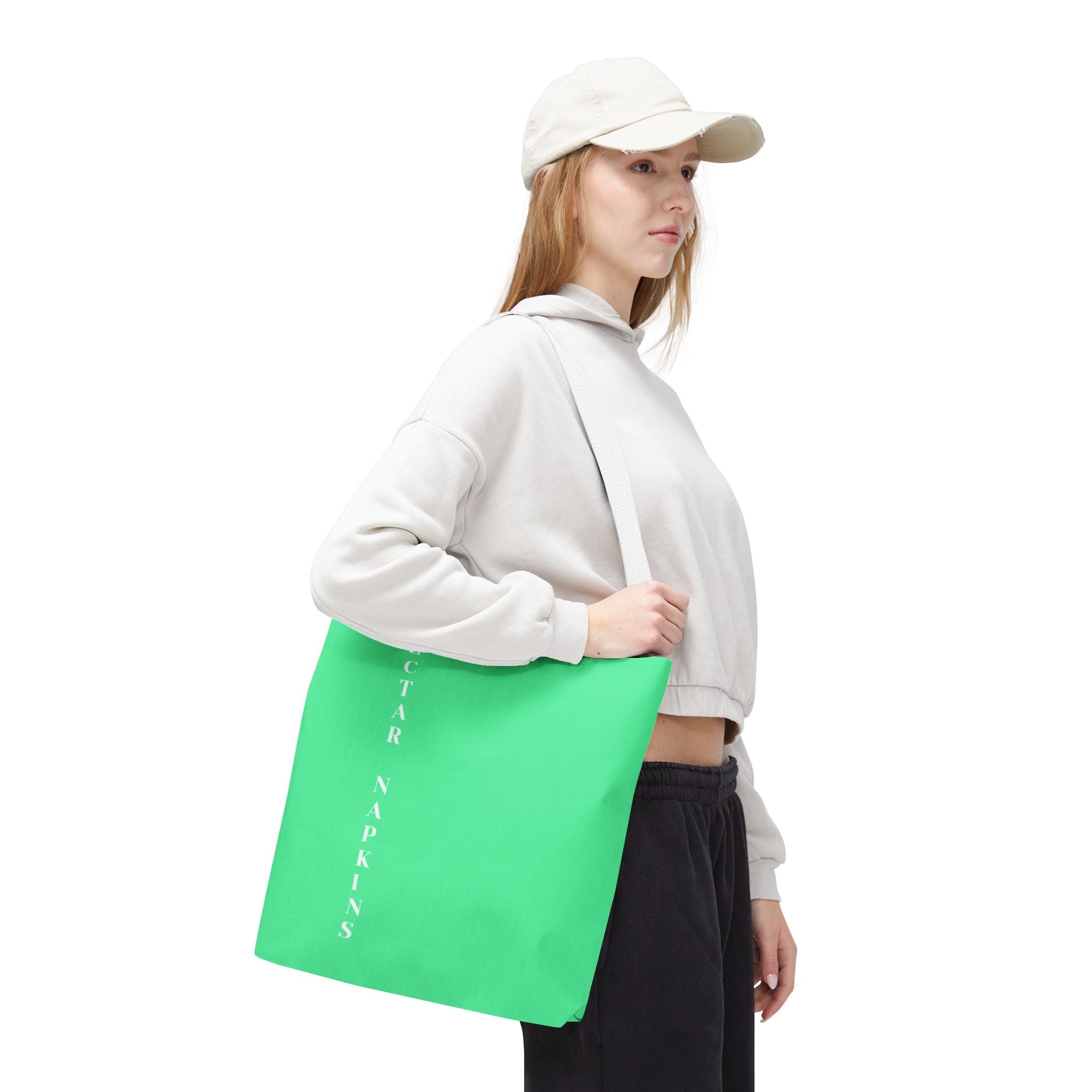 Nectar Napkins Brand Mint Green Tote Bag