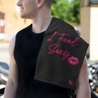 I Feel Sexy Kiss Mark Sex Towel
