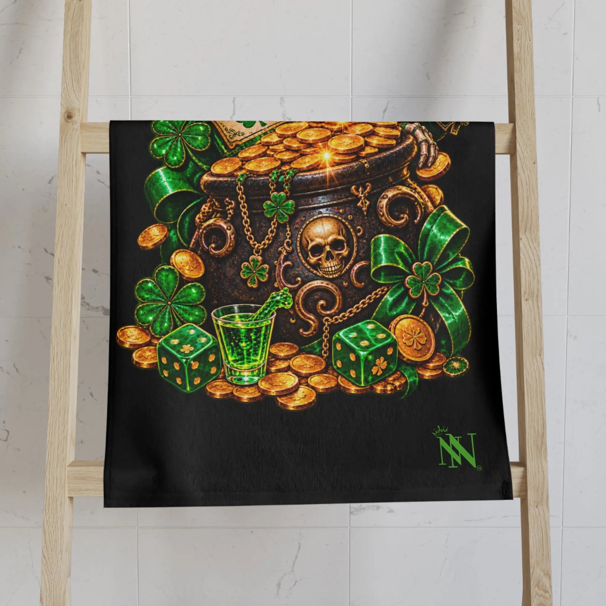 Pot Of Gold Wicked Leprechaun Classic Sex Towel