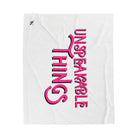 Unspeakable Things | Mix & Match Velveteen Fun-Flirty Lovers’ Blankets