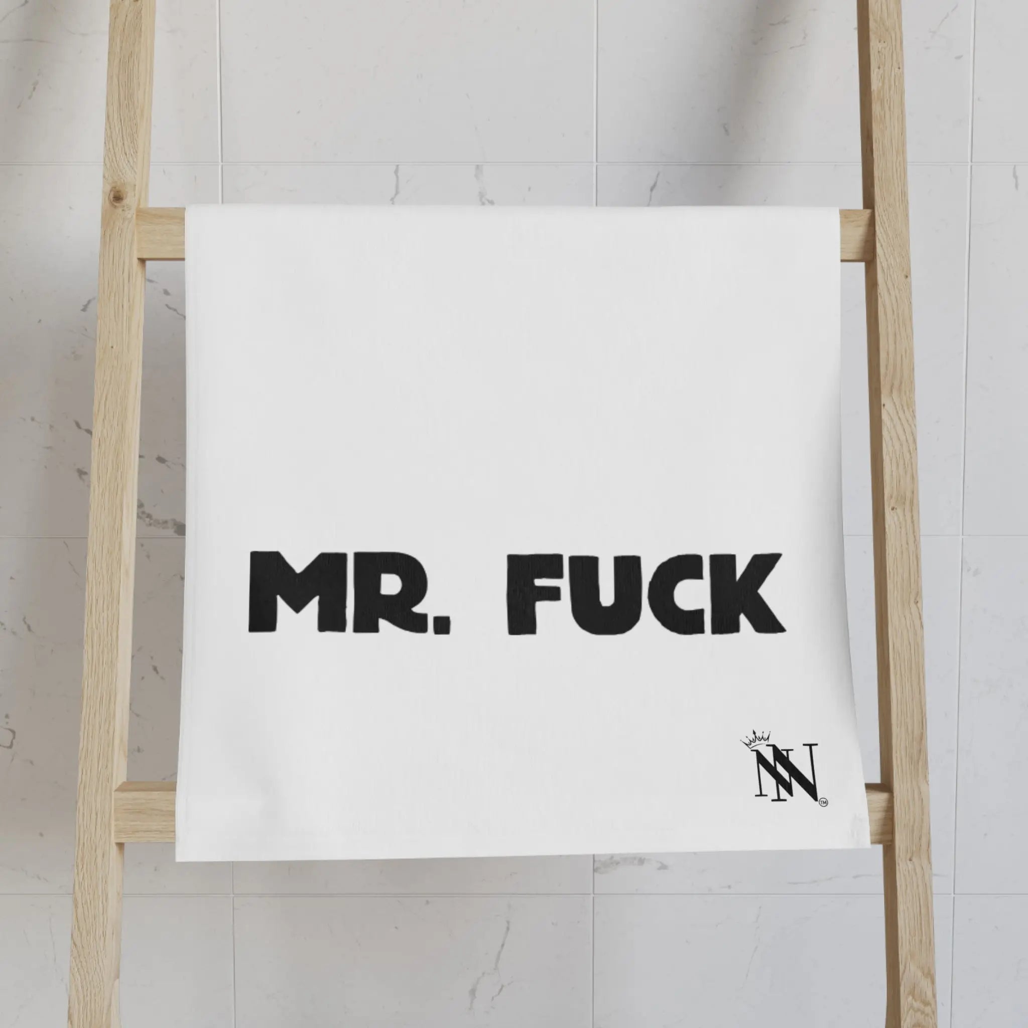 Mr Mrs Fuck White | Mix & Match Classic Fun-Flirty Lovers’ Towels