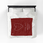 Love Isn’t Perfect Romantic Lovers Gifts Blanket