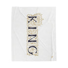 Gold Filigree King | Mix & Match Velveteen Fun-Flirty Lovers’ Blankets