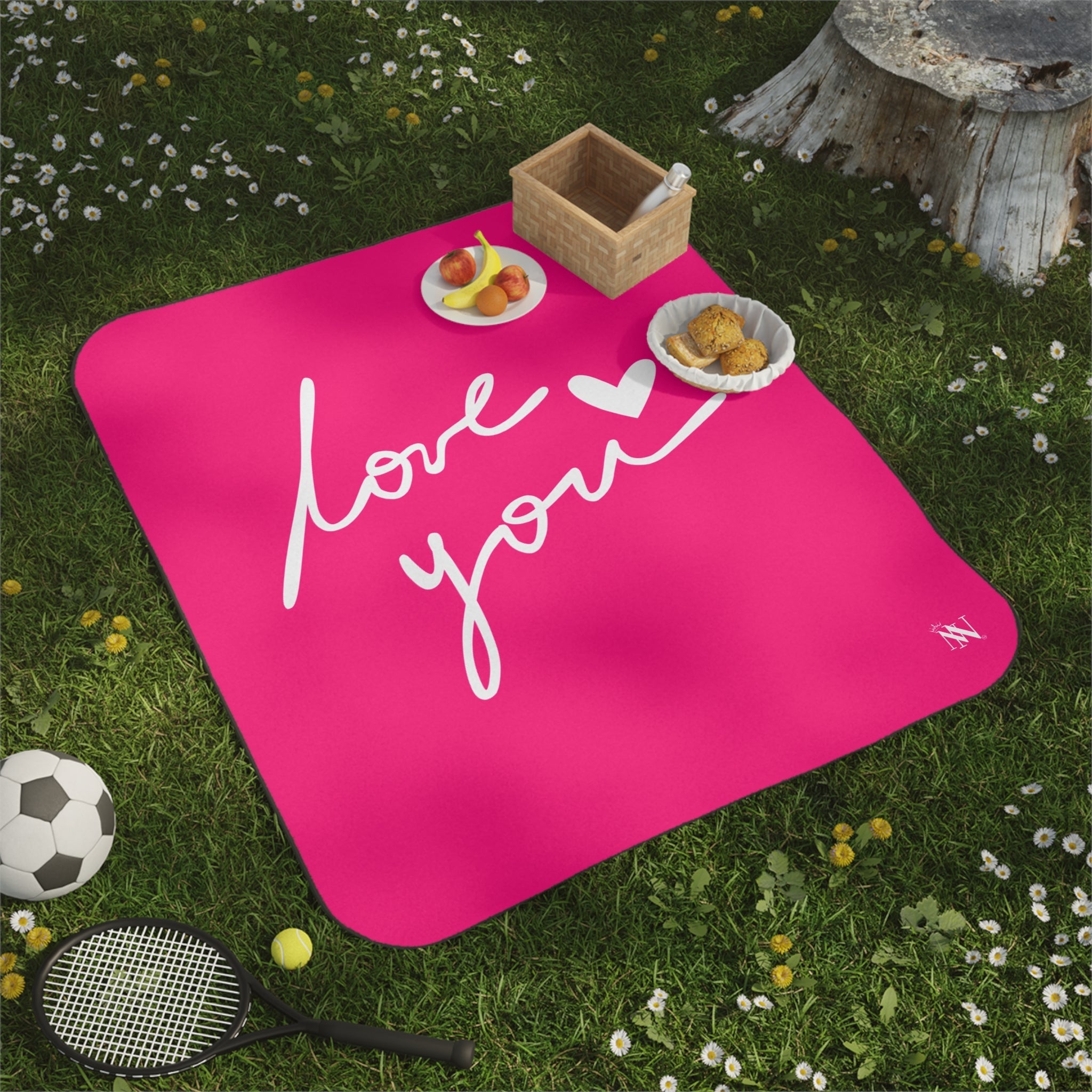 Love You with a Heart Sex Blanket